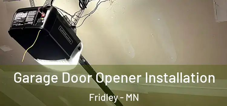  Garage Door Opener Installation Fridley - MN