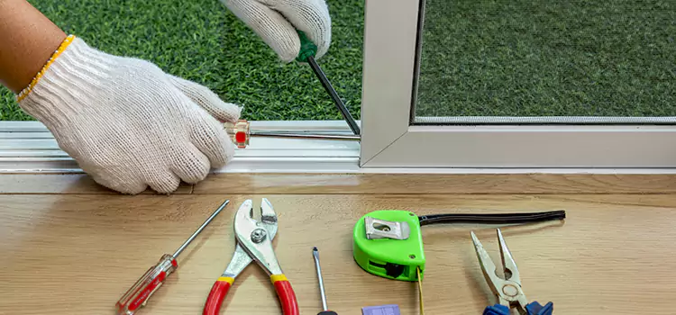 Sliding Door Track Replacement in Fridley, MN